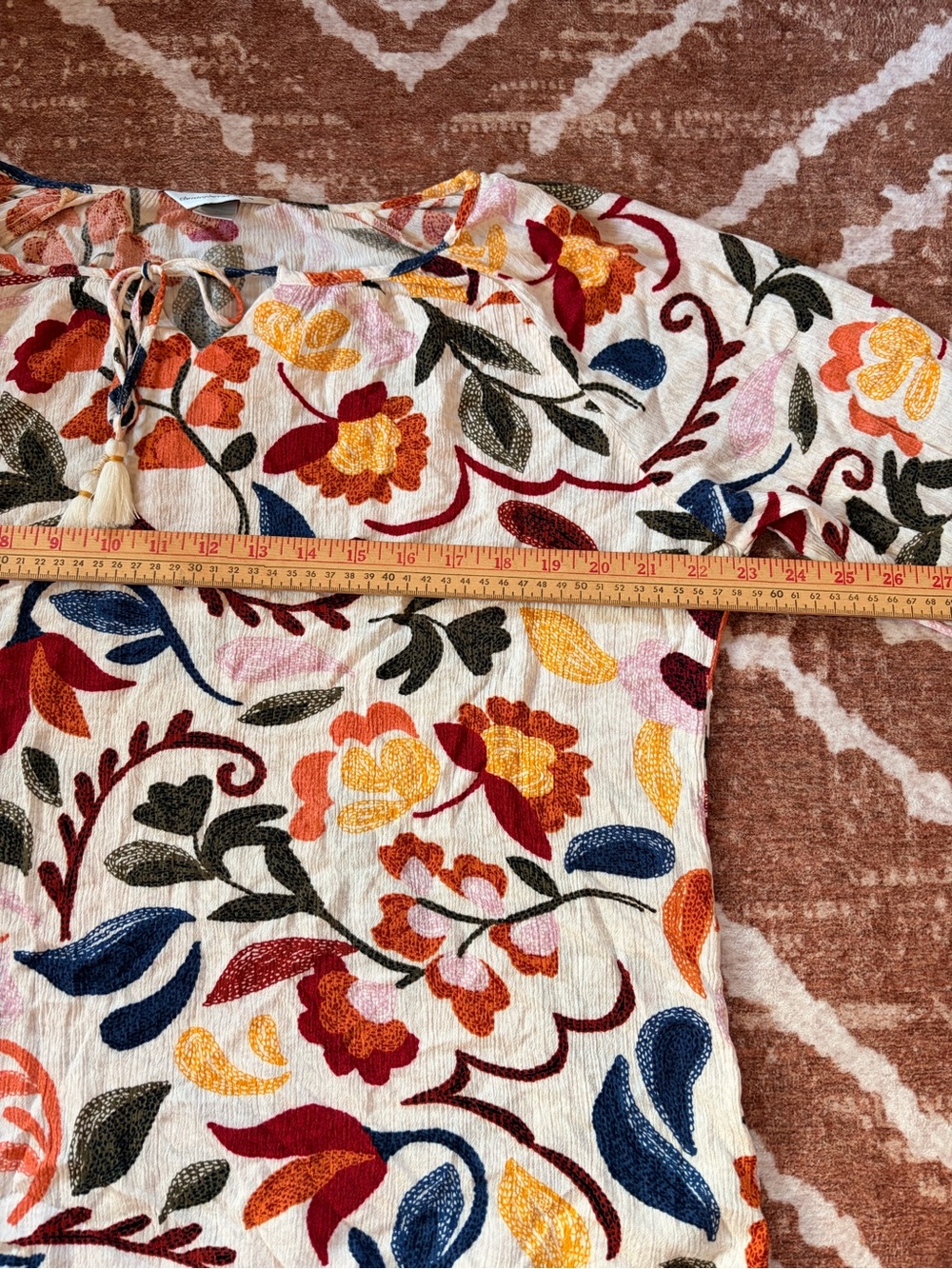 Christopher & Banks Floral Shirt - Picture 5 of 5
